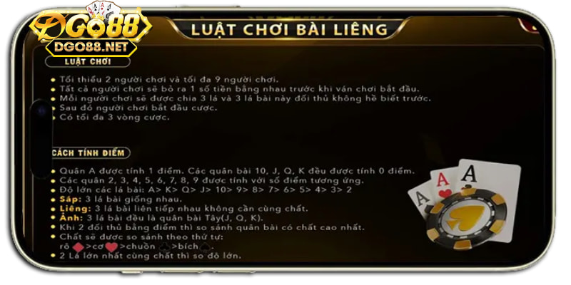 Luật chơi sảnh cược Liêng dành cho tân thủ